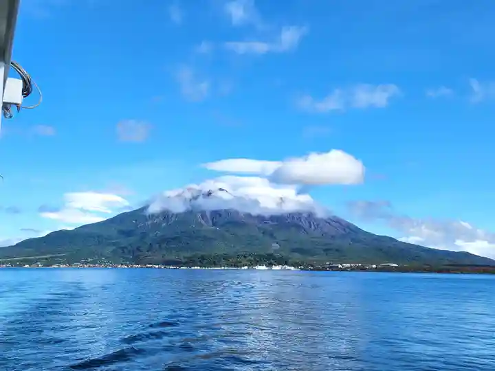 腹五社神社の景色