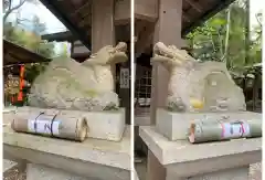 伏見神宝神社の狛犬