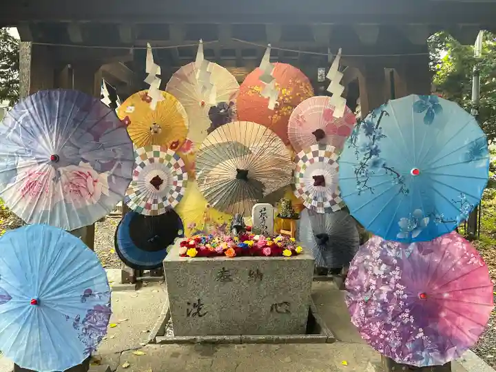 札幌諏訪神社の手水舎