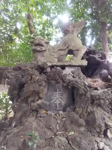 一山神社の狛犬