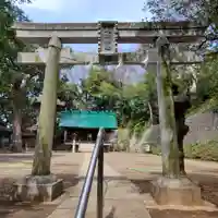 上野毛稲荷神社の鳥居