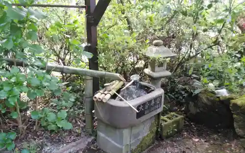 荒田阿弥陀堂の手水舎