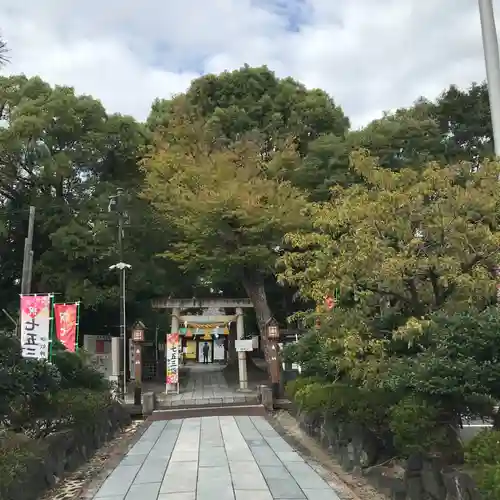 伊奴神社の鳥居