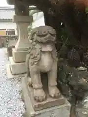 叶神社 (西叶神社)の狛犬