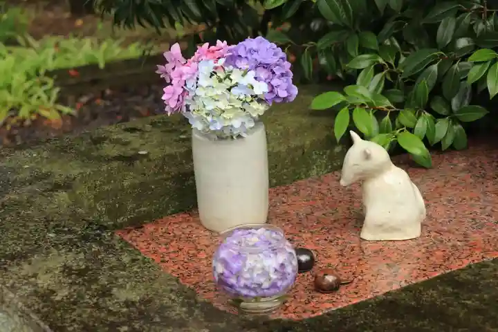 開成山大神宮の手水舎