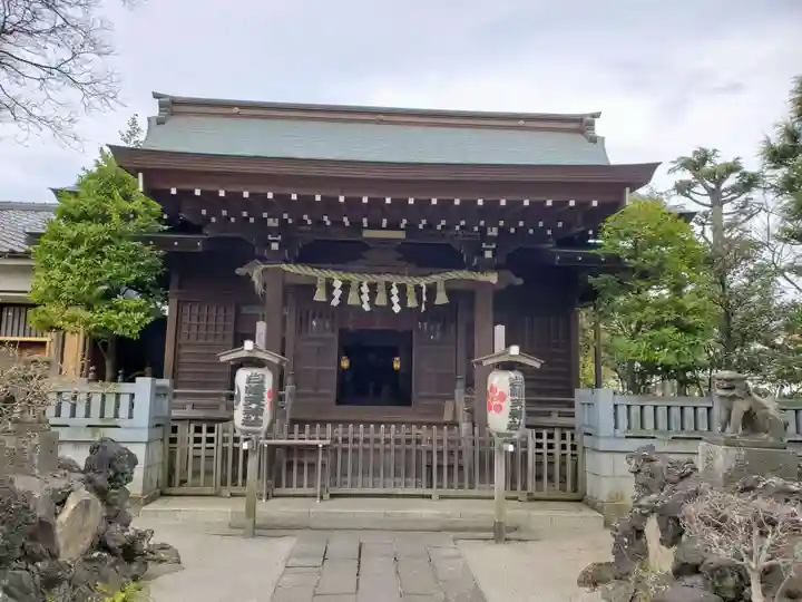 白幡天神社の本殿・本堂