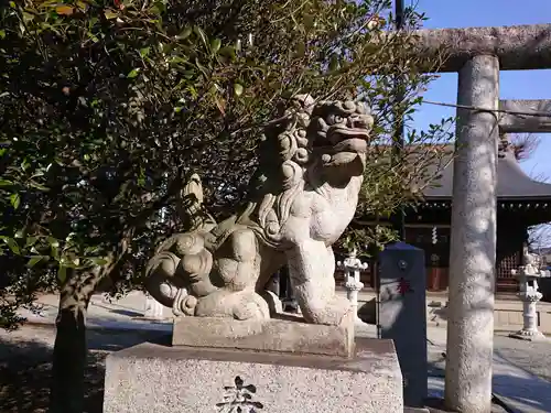 徳延神社の狛犬