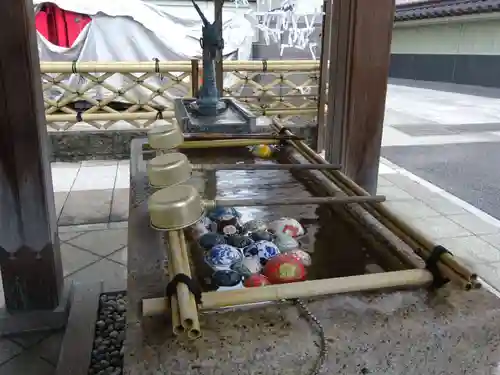 日蓮宗　浄運寺の手水舎