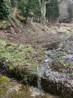 中ノ沢観音堂の自然
