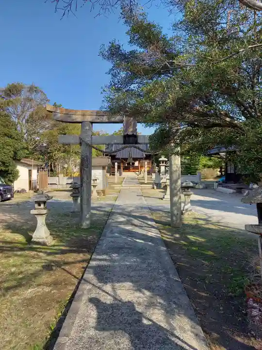 磯崎神社の鳥居