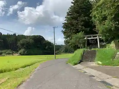 小高神社の周辺