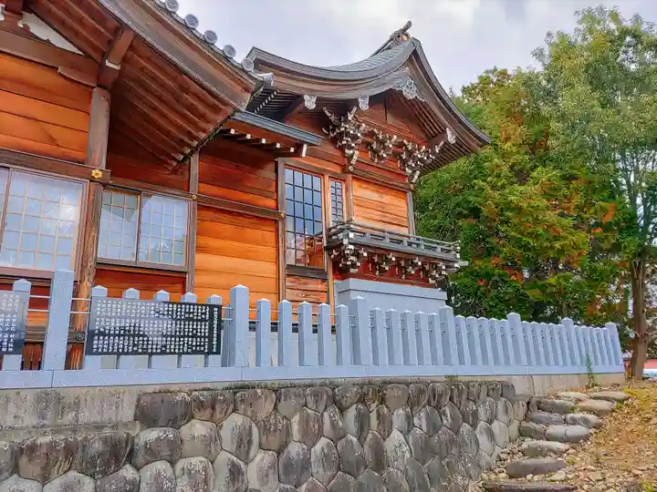 小口神社(城屋敷)の本殿・本堂