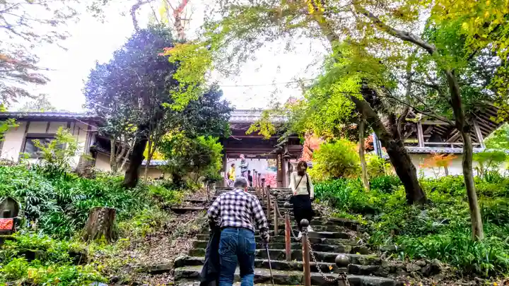 定光寺の山門・神門