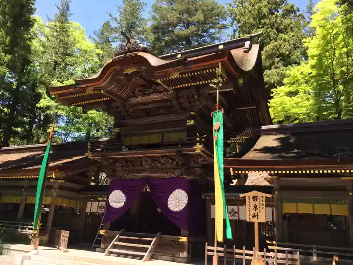 諏訪大社下社春宮の本殿・本堂