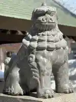 北海道神宮頓宮の狛犬