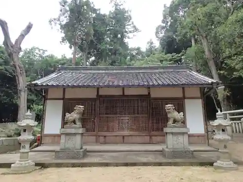 志貴御縣坐神社の本殿