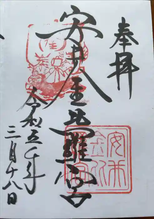 安井金比羅宮の御朱印