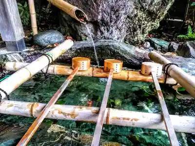 諏訪社（諏訪山諏訪社）の手水舎