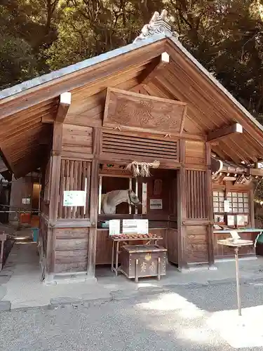 多度大社の動物