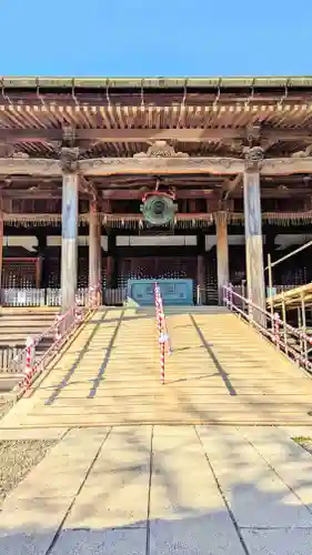 法華経寺の本殿・本堂