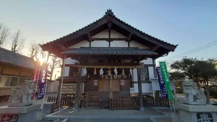 摩利支神社の本殿・本堂
