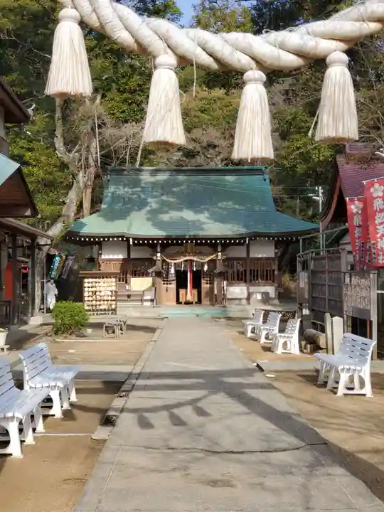 板宿八幡神社の本殿・本堂
