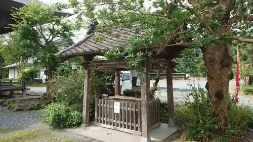 永福寺　童子堂の手水舎