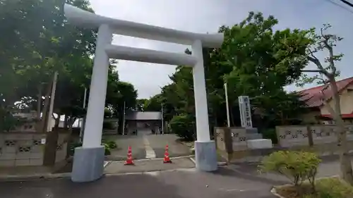 根室出雲神社の鳥居