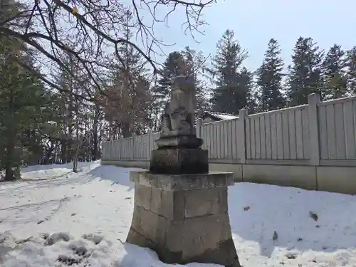 音更神社の狛犬