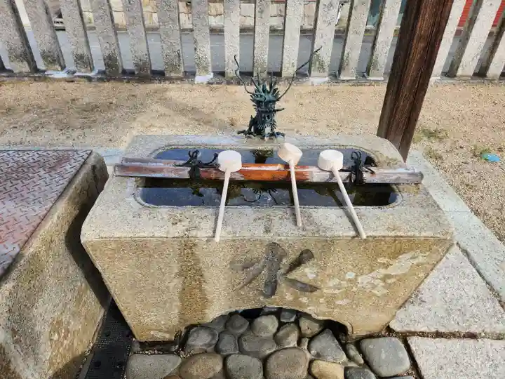 金刀比羅神社の手水舎