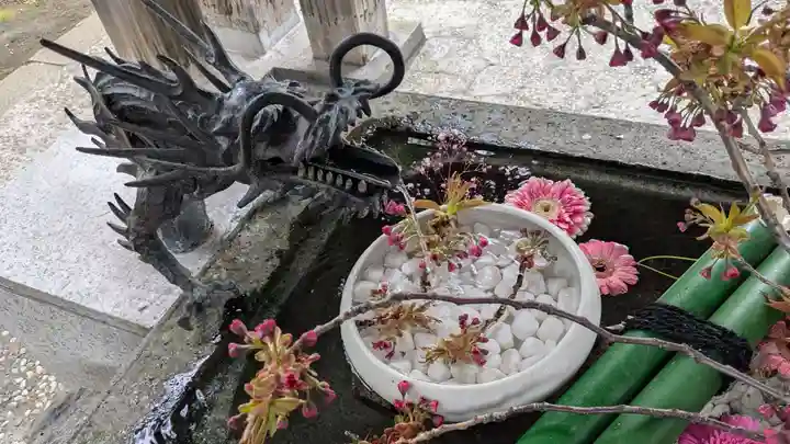 札幌護國神社の手水舎