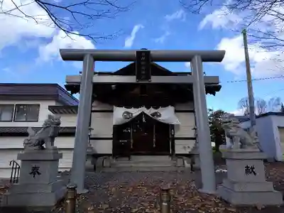 西御料地神社の鳥居