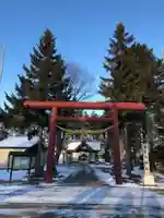 中札内神社の鳥居