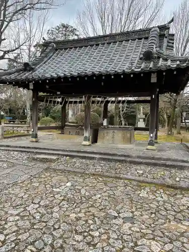 真正極楽寺（真如堂）の手水舎