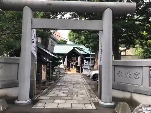 水天宮の鳥居