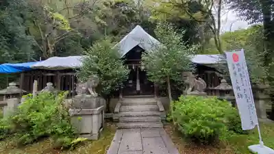 關蝉丸神社下社の本殿・本堂