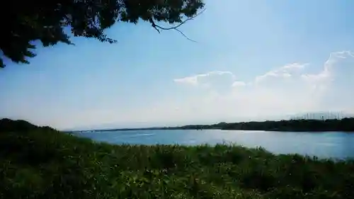 若宮神明社の景色