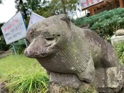 飯福神社の狛犬