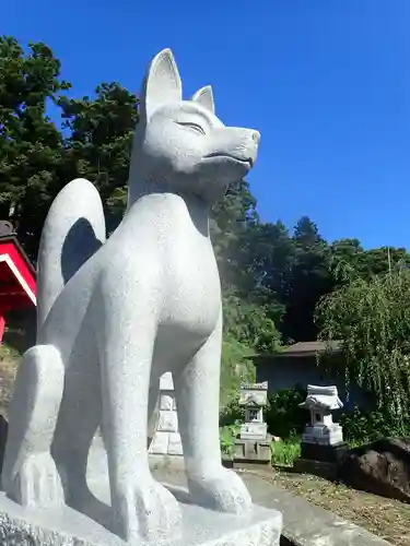 白狐山光星寺の狛犬