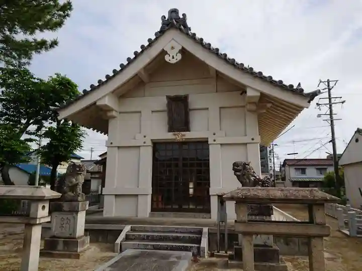 神明社の本殿・本堂
