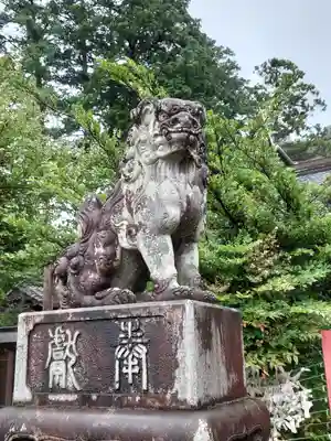 大間々神明宮の狛犬