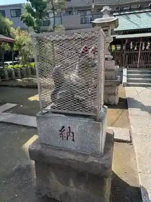 中葛西稲荷神社の狛犬