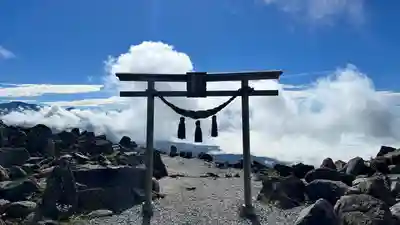 車山神社の鳥居