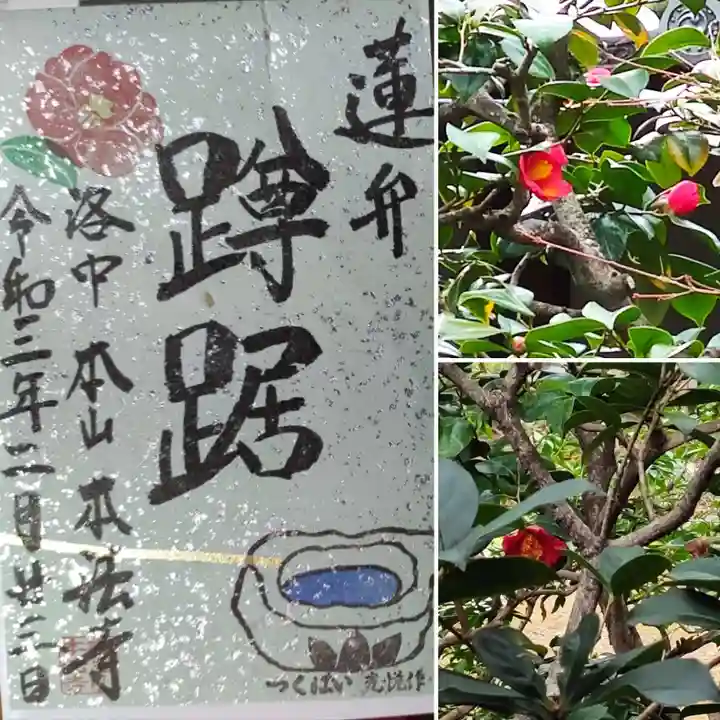 本法寺の御朱印