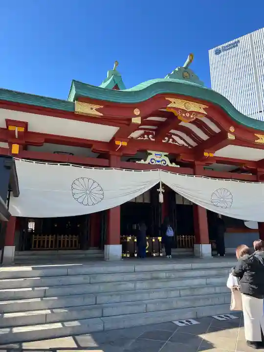 日枝神社の本殿・本堂