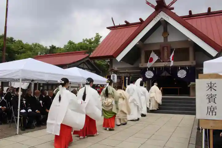釧路一之宮 厳島神社のお祭り