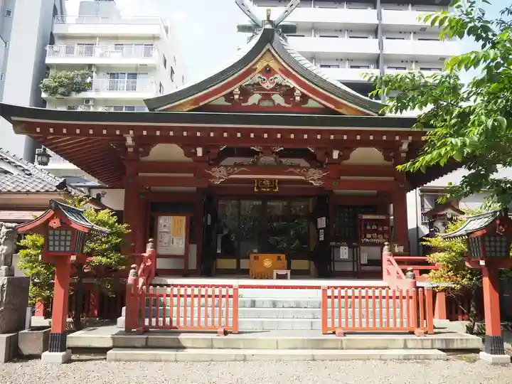 秋葉神社の本殿・本堂