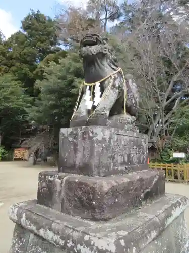水戸八幡宮の狛犬