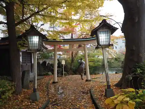 善知鳥神社の鳥居