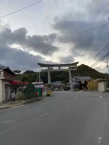 勝岡八幡神社の鳥居